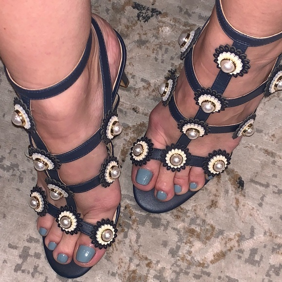 Zac zacposen floral pearl heels size 37 - Picture 5 of 8